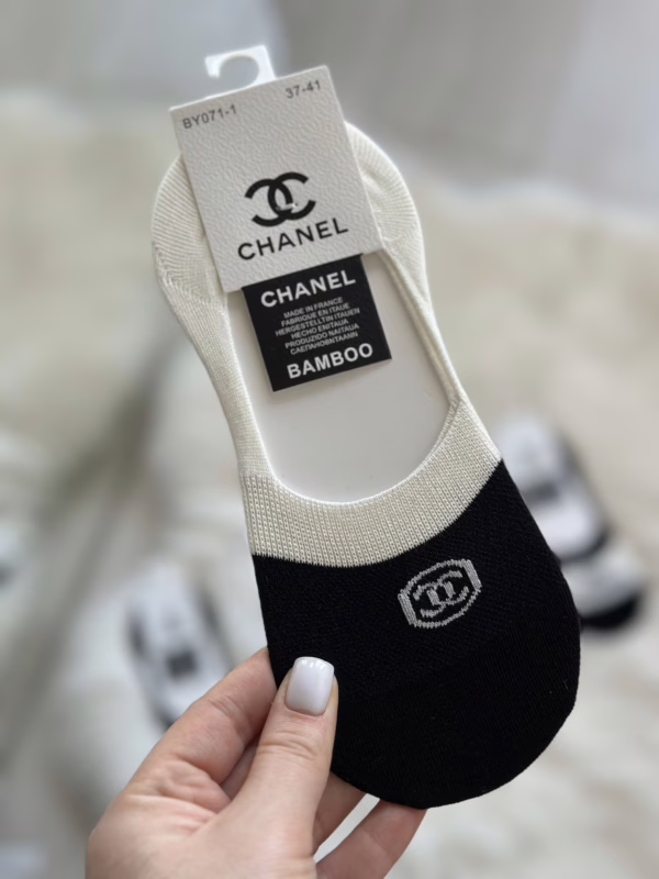 Шкарпетки-сліди "Chanel" - Зображення 8